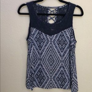 Skies are blue blouse